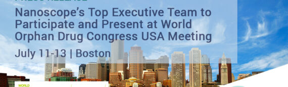 Nanoscope’s Top Executive Team to Participate and Present at World Orphan Drug Congress USA Meeting