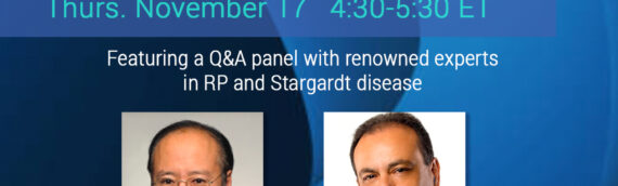 Nanoscope Therapeutics to Host Clinical Perspectives Panel to Discuss MCO-010 and the Treatment Landscape for Retinitis Pigmentosa and Stargardt Disease