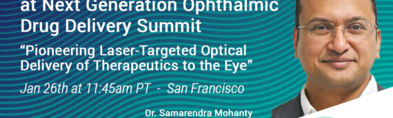 Nanoscope Therapeutics to Present at the Next Generation Ophthalmic Drug Delivery Summit