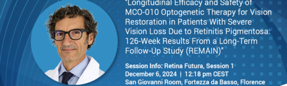 Nanoscope’s  Retinitis Pigmentosa Program to be Featured at FLORetina 2024 Congress